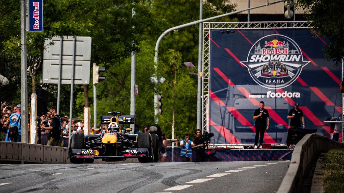 Red Bull Showrun v Praze 