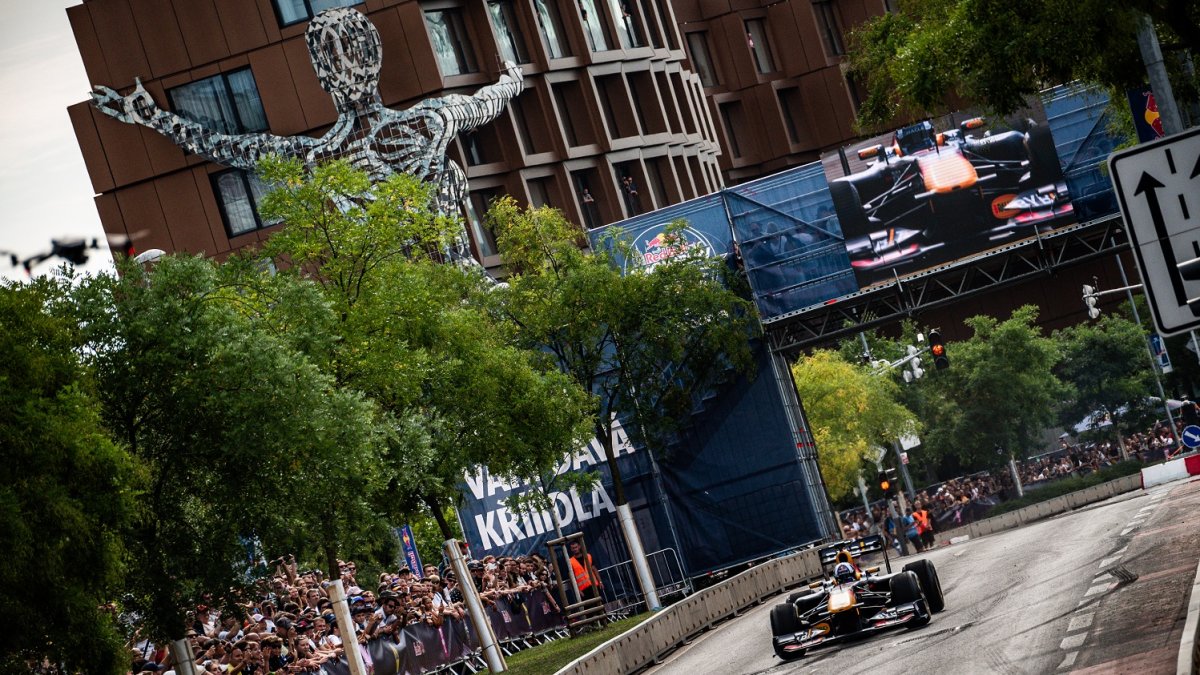 Red Bull Showrun v Praze 