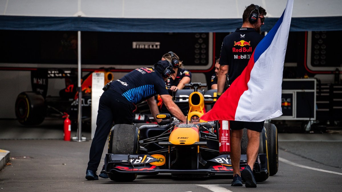 Red Bull Showrun v Praze 