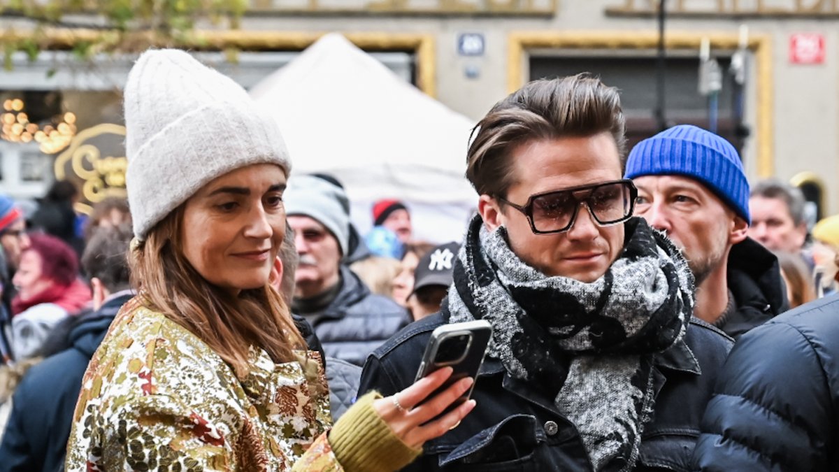 Připomínka 17. listopadu na Národní třídě v Praze (2024)