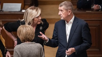 Andrej Babiš v Poslanecké sněmovně