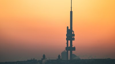 Žižkovská věž, ilustrační fotografie. 