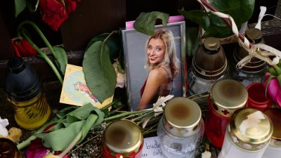 Pietní místo pro Annu Slováčkovou