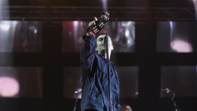 Liam Gallagher z Oasis. 