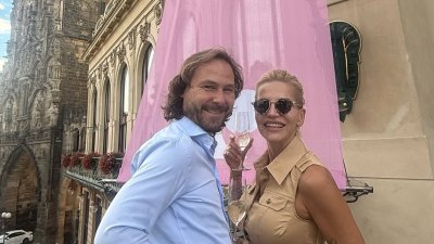 Pavel Nedvěd a Dara Rolins