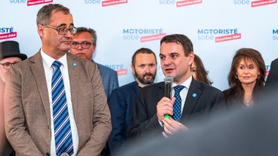 Boris Šťastný a Petr Macinka