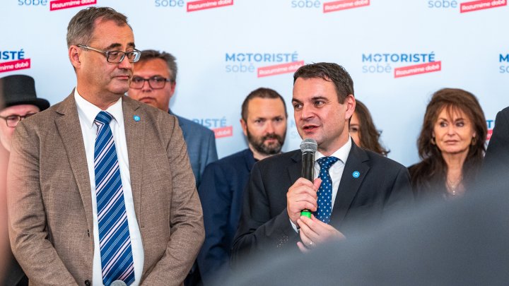 Boris Šťastný a Petr Macinka