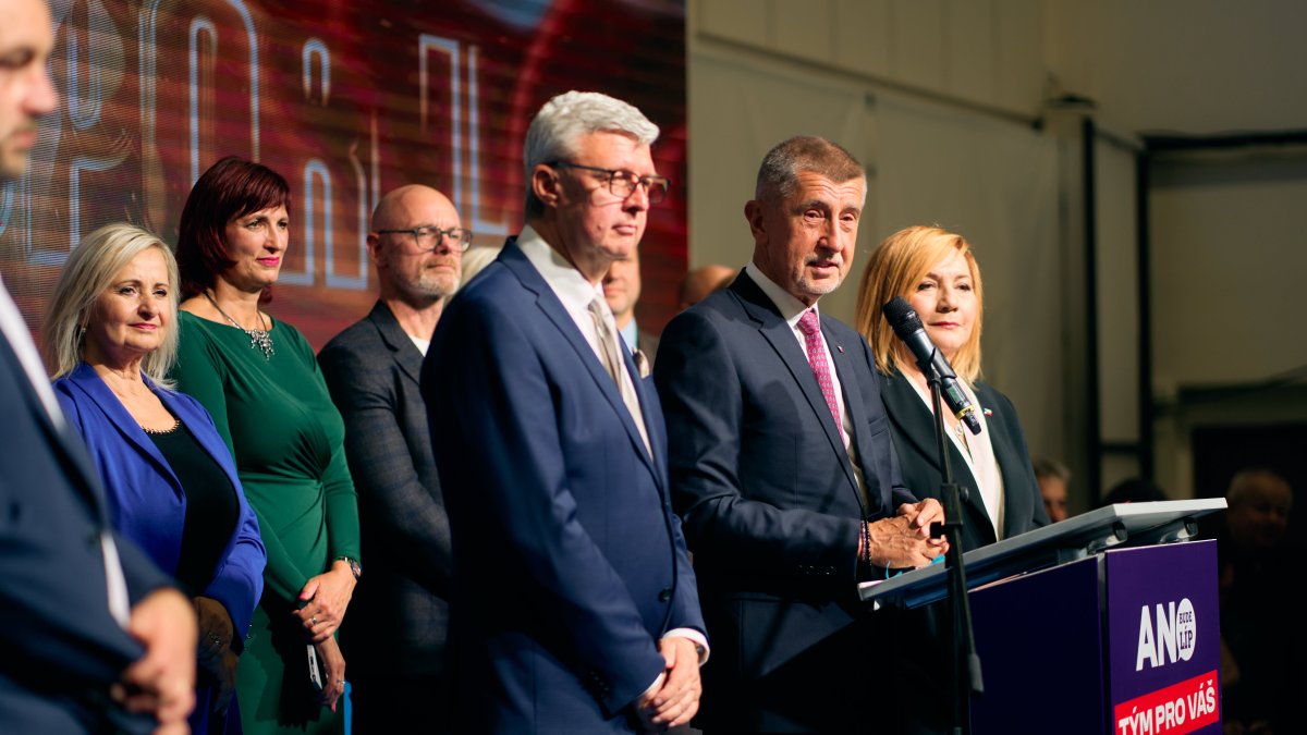 Volební štáb ANO