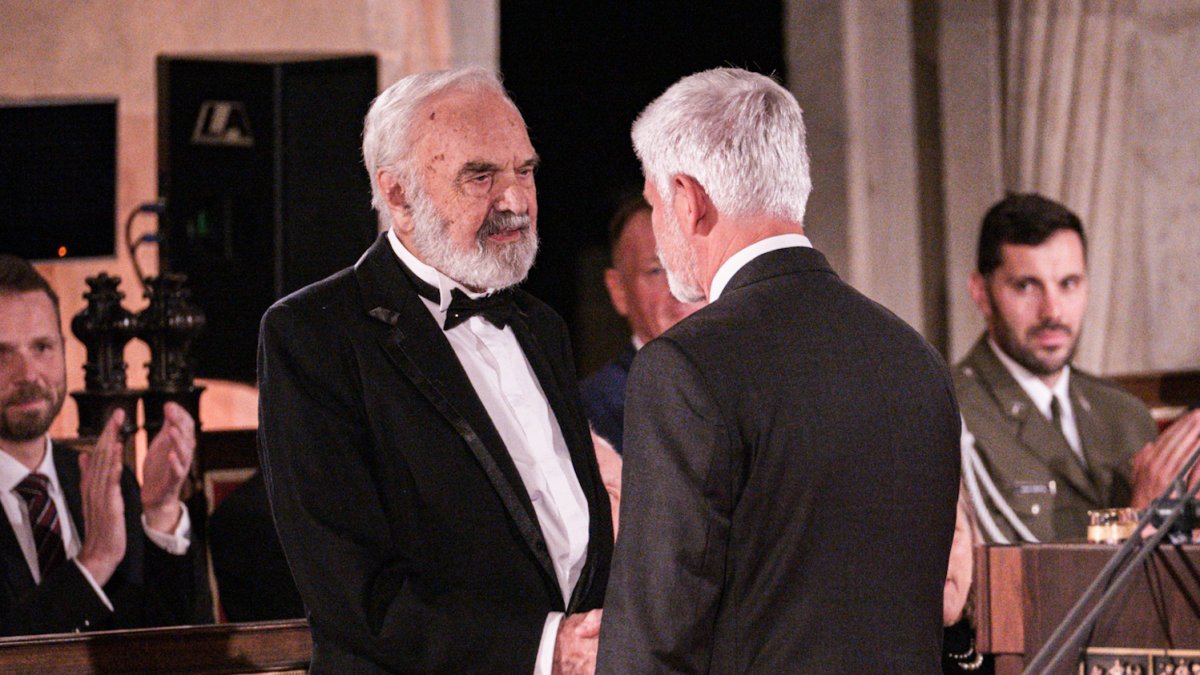 Předávání státních vyznamenání prezidentem Petrem Pavlem (28. října 2025)