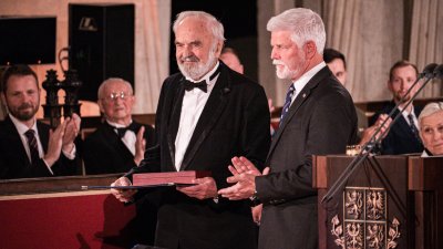 Předávání státních vyznamenání prezidentem Petrem Pavlem (28. října 2025)