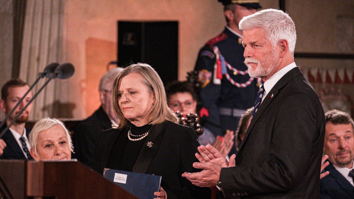 Předávání státních vyznamenání prezidentem Petrem Pavlem (28. října 2025)