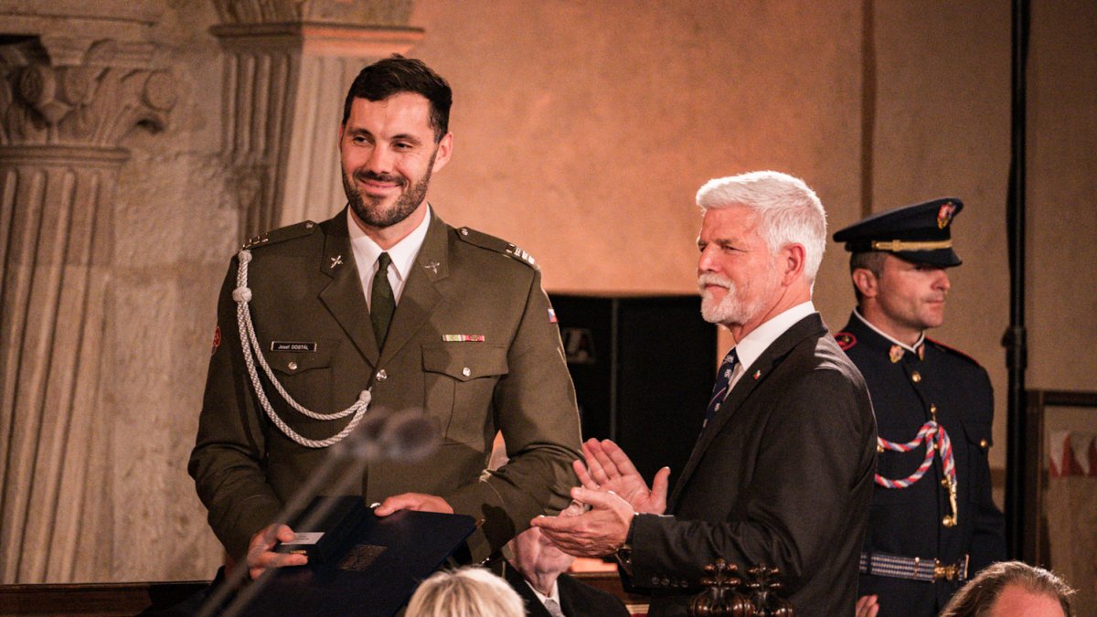 Předávání státních vyznamenání prezidentem Petrem Pavlem (28. října 2025)