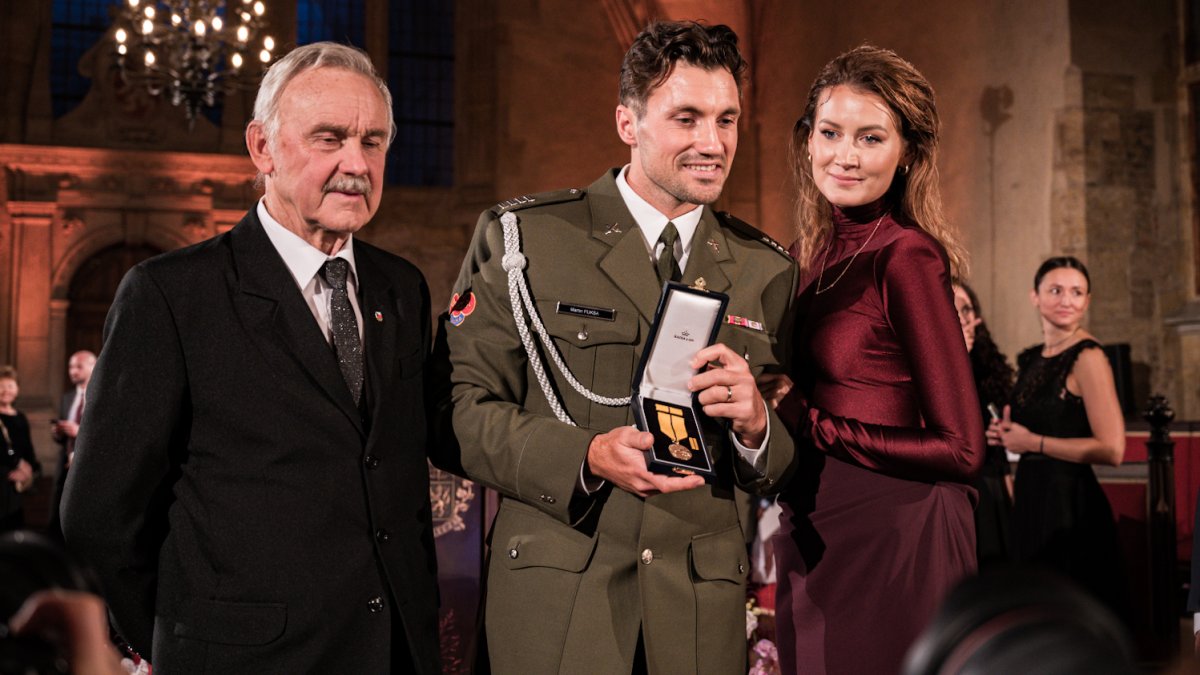 Předávání státních vyznamenání prezidentem Petrem Pavlem (28. října 2025)