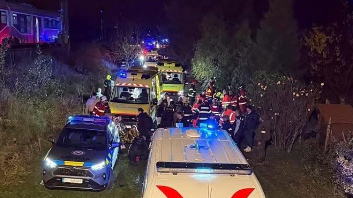 U Pezinku nedaleko Bratislavy se srazily dva vlaky. (9.11.2025)