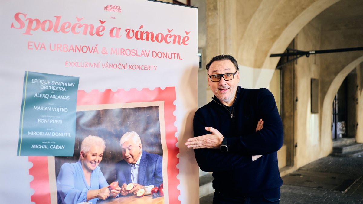 Eva Urbanová a Miroslav Donutil se chystají na společné vánoční koncerty.