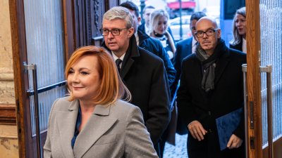 Oto Klempíř (vpravo)