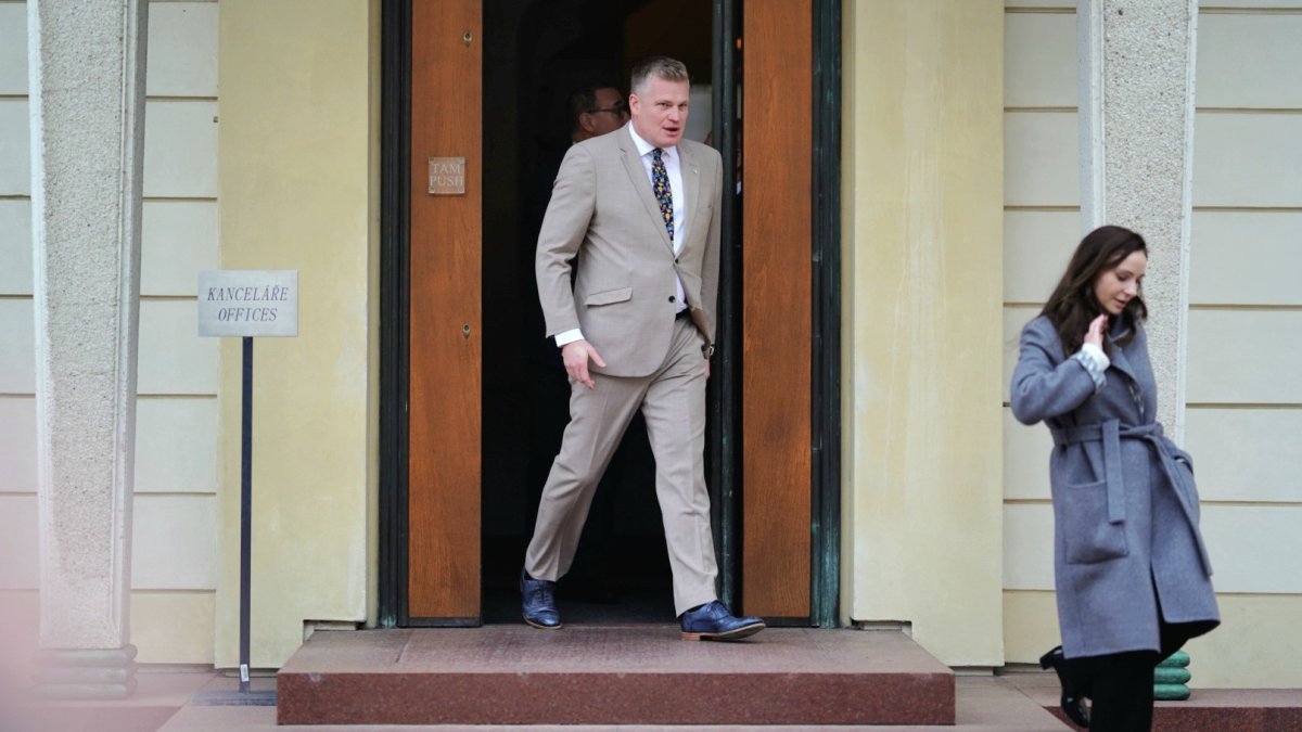 Filip Turek dorazil za prezidentem Petrem Pavlem. (22.12.2025)