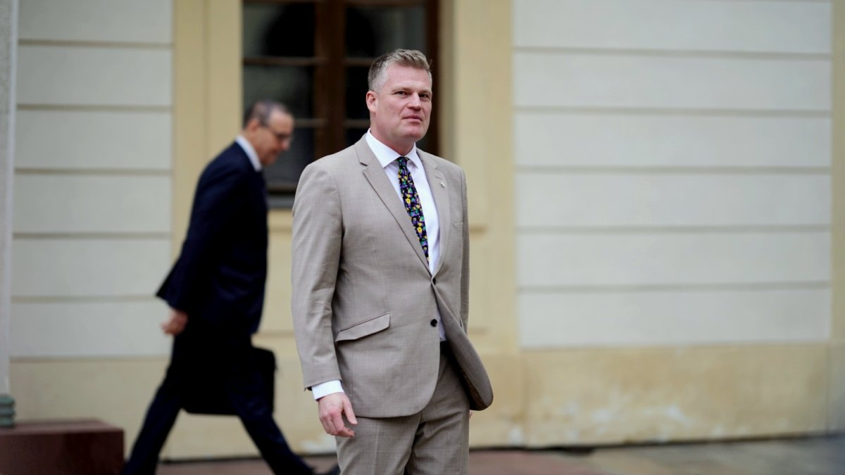 Filip Turek dorazil za prezidentem Petrem Pavlem. (22.12.2025)