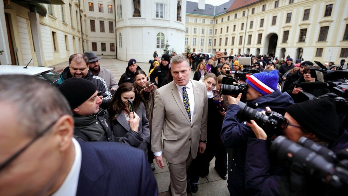 Filip Turek dorazil za prezidentem Petrem Pavlem. (22.12.2025)