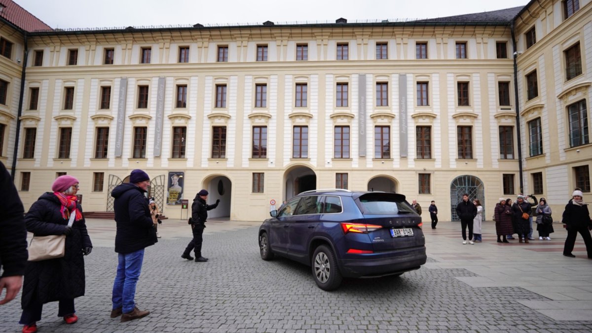 Filip Turek dorazil za prezidentem Petrem Pavlem. (22.12.2025)