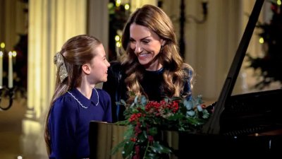 Vévodkyně Kate a princezna Charlotte