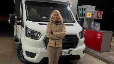 Veronika Žilková vyrazila na dobrodružství v karavanu. 