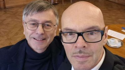 Oto Klempíř jednal s generálním ředitelem ČT Hynkem Chudárkem. 