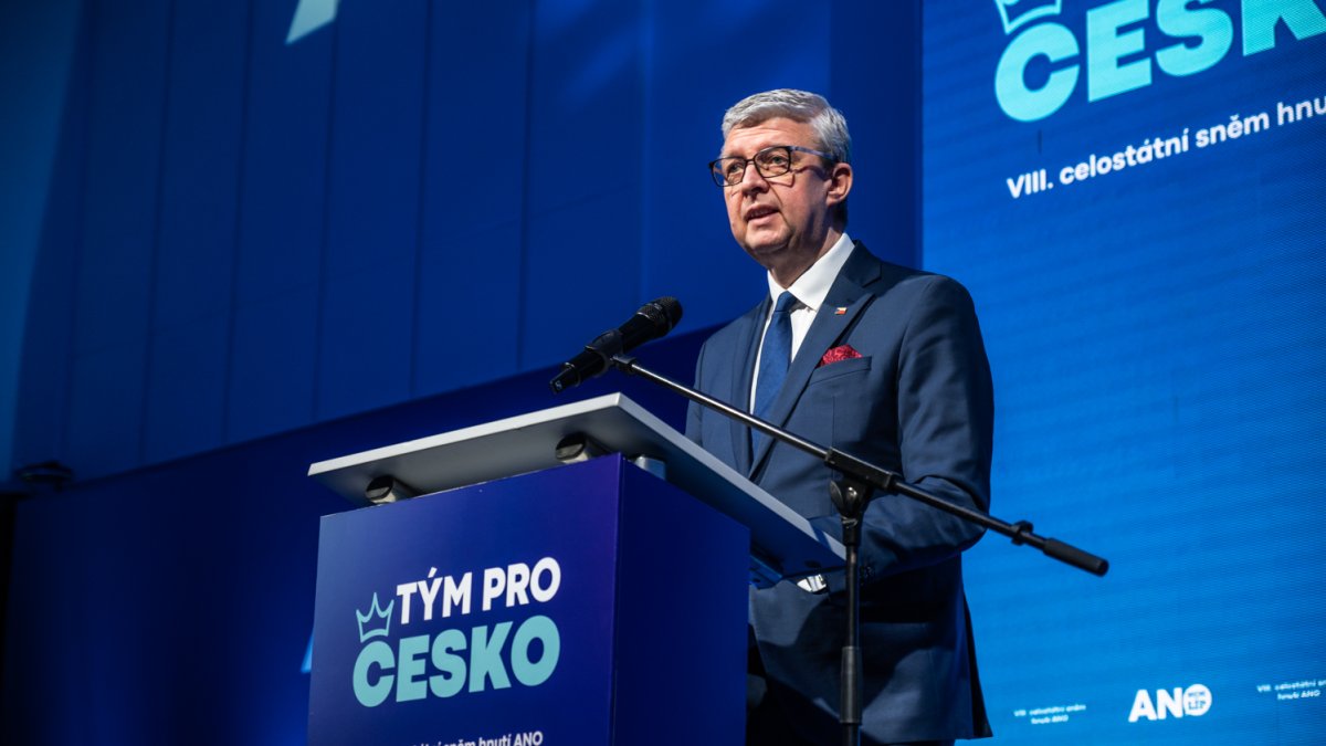 ANO si na sněmu volí vedení. (24.1.2026)