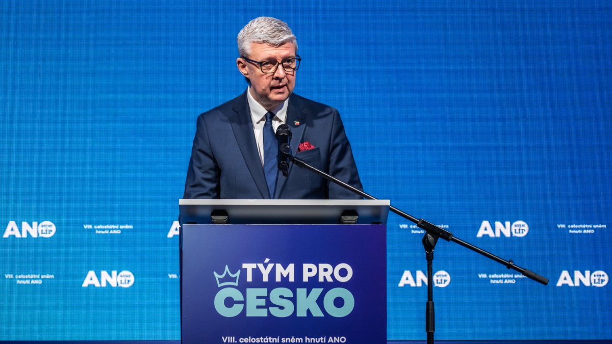 ANO si na sněmu volí vedení. (24.1.2026)