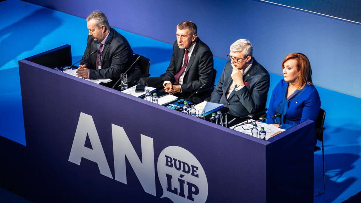 ANO si na sněmu volí vedení. (24.1.2026)