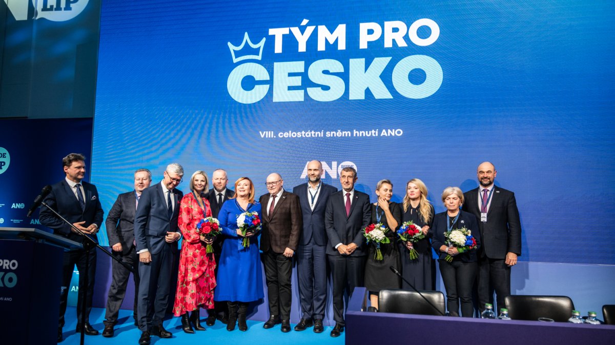 ANO si na sněmu volí vedení. (24.1.2026)