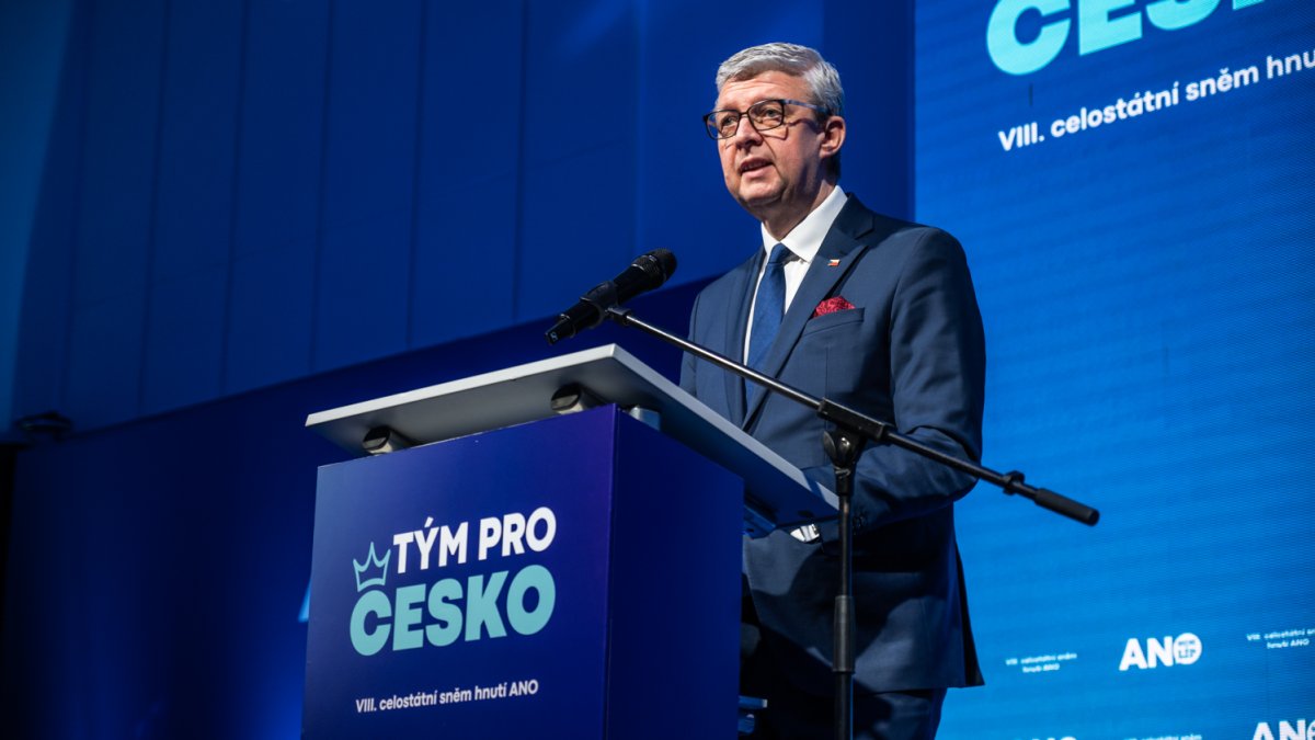ANO si na sněmu volí vedení. (24.1.2026)