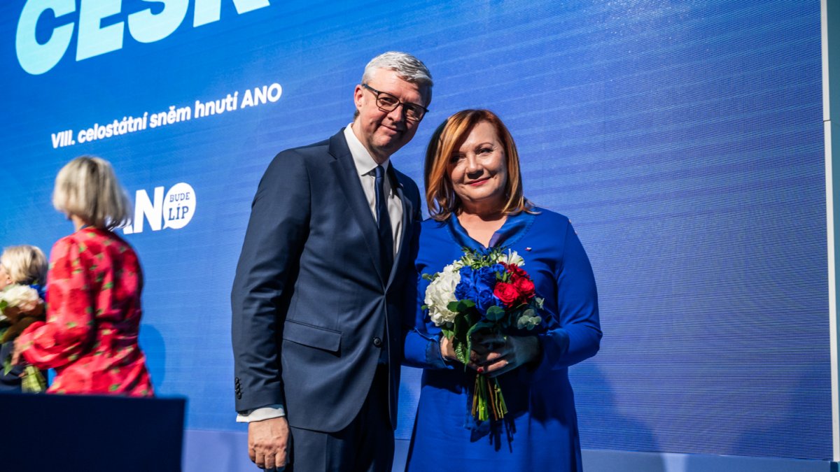 ANO si na sněmu volí vedení. (24.1.2026)