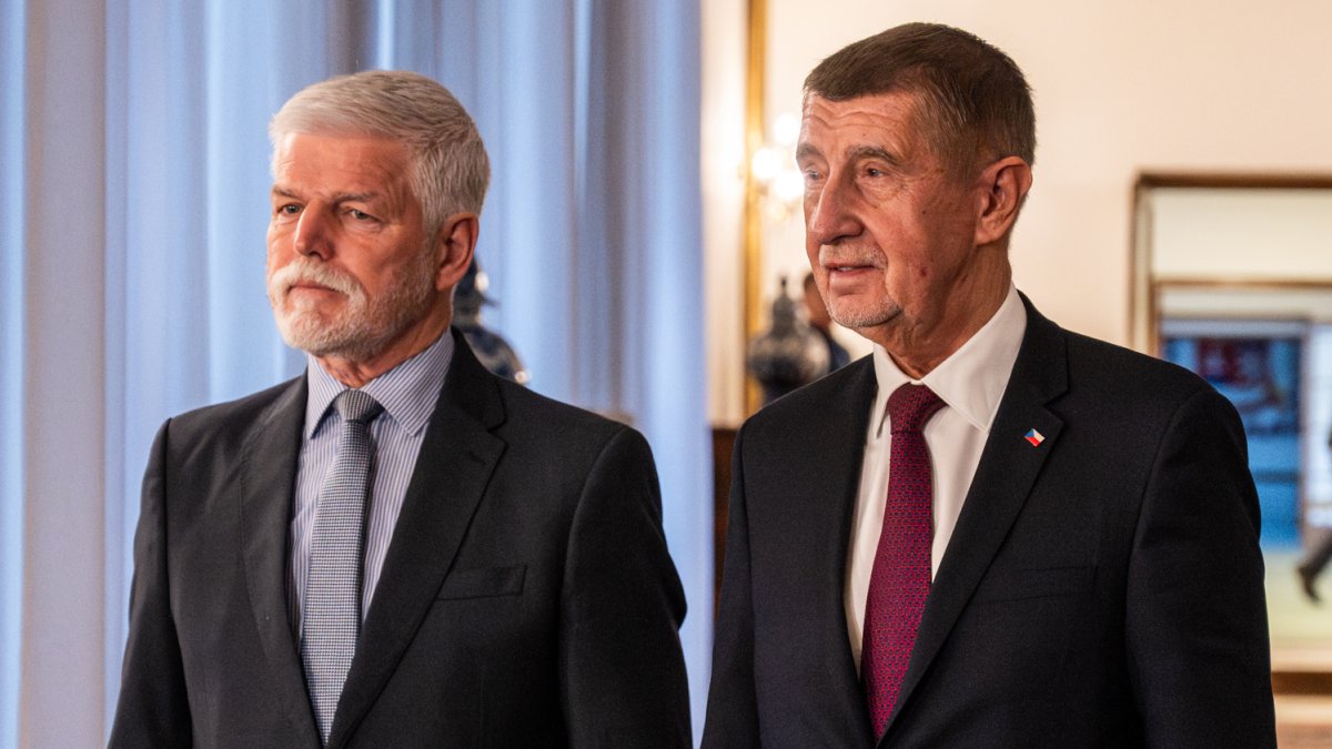 Petr Pavel a Andrej Babiš se setkali na Pražském hradě. (4.2.2026)