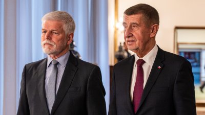 Petr Pavel a Andrej Babiš se setkali na Pražském hradě. (4.2.2026)