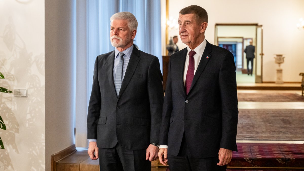Petr Pavel a Andrej Babiš se setkali na Pražském hradě. (4.2.2026)