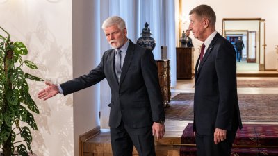 Petr Pavel a Andrej Babiš se setkali na Pražském hradě. (4.2.2026)