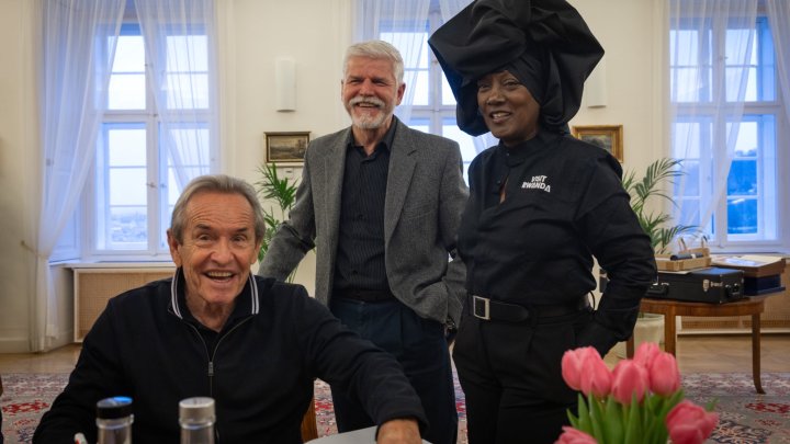 Petr Pavel se setkal s Jackym Ickxem. 