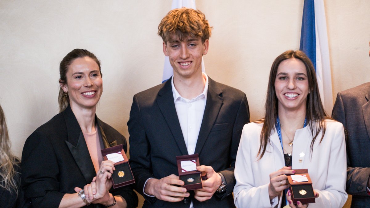 Petr Pavel přivítal olympioniky a paralympionky. (31.3.2026)