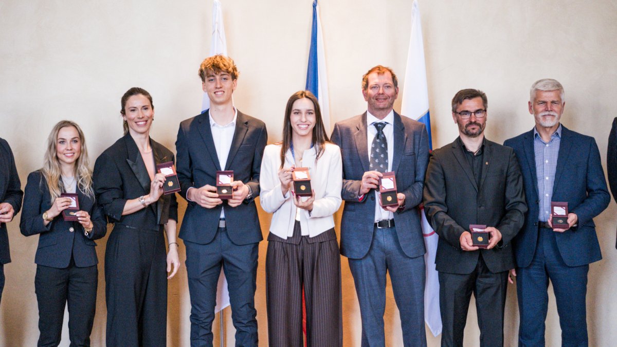 Petr Pavel přivítal olympioniky a paralympionky. (31.3.2026)