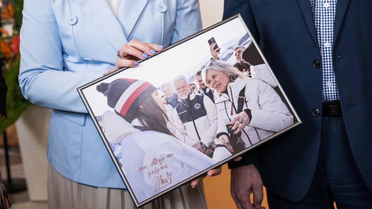 Petr Pavel přivítal olympioniky a paralympionky. (31.3.2026)