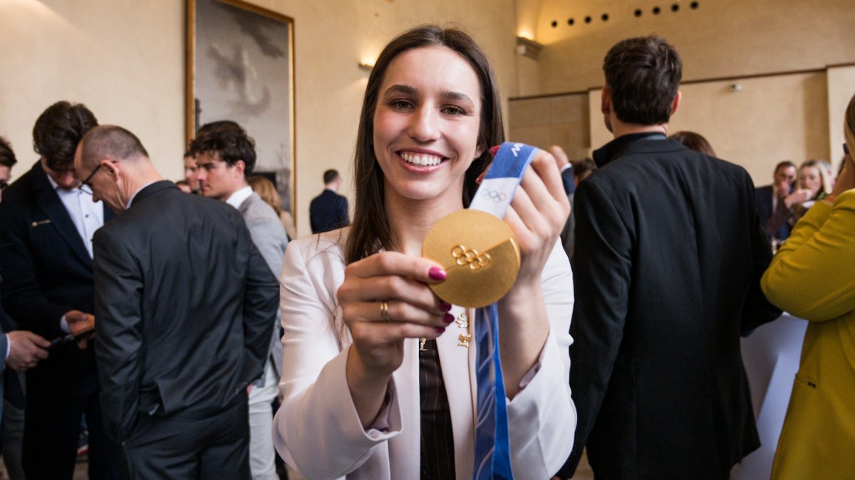 Petr Pavel přivítal olympioniky a paralympionky. (31.3.2026)