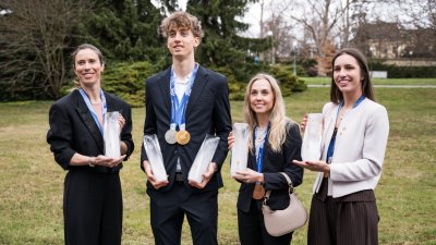 Petr Pavel přivítal olympioniky a paralympionky. (31.3.2026)
