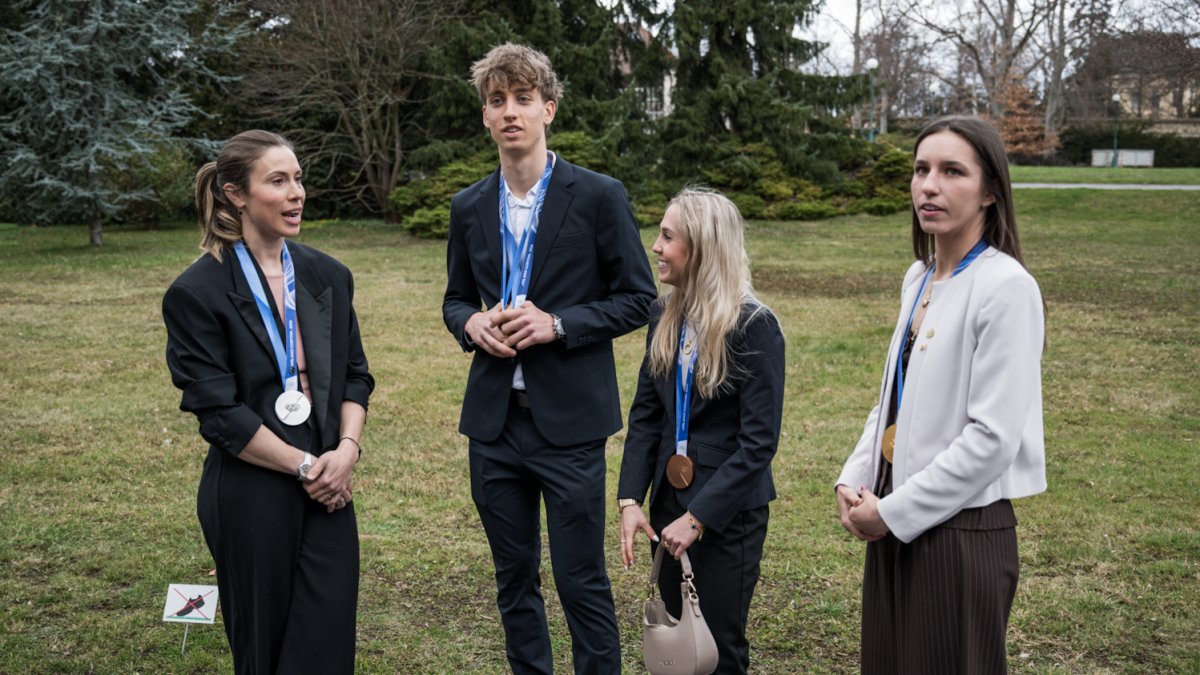 Petr Pavel přivítal olympioniky a paralympionky. (31.3.2026)