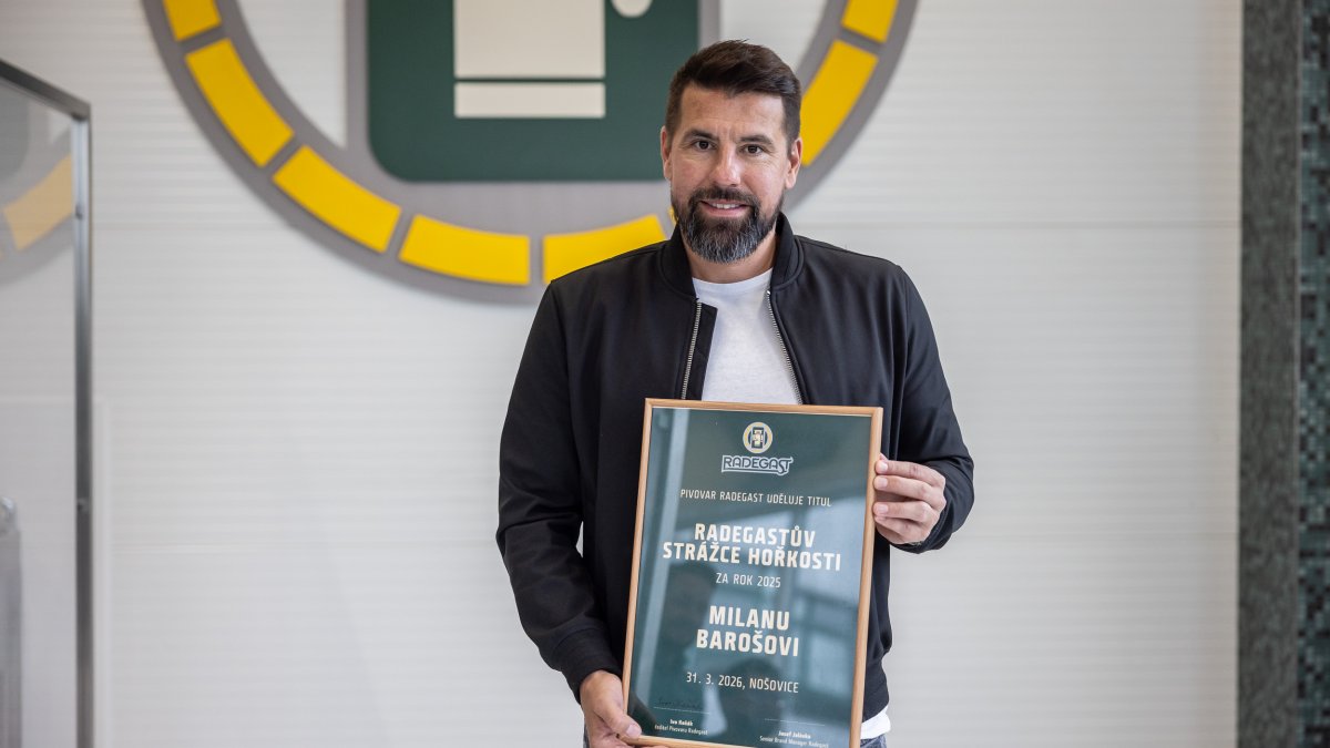 Milan Baroš získal neobvyklé pivní ocenění. 