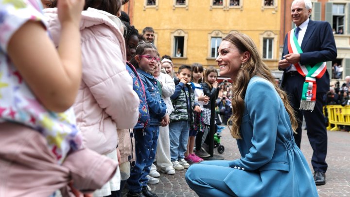 Princezna Kate je na dvoudenní návštěvě Itálie. 