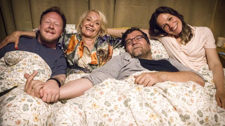 Štěpán Kozub, Veronika Žilková a Veronika Khek Kubařová natáčí nový film.