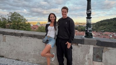 Agáta Hanychová a Mirek Dopita
